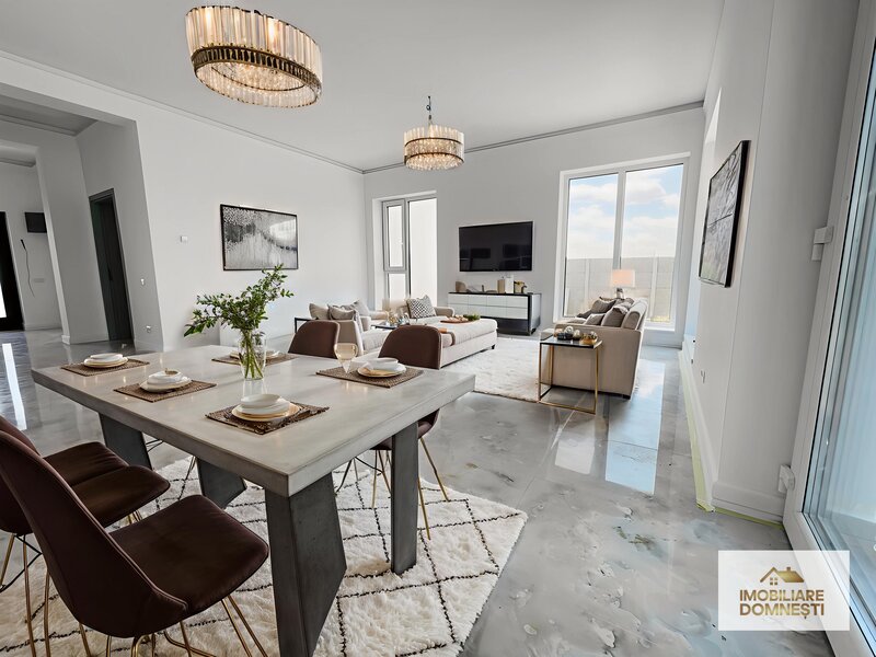 Domnesti Casa Parter curte amenajata 4 camere - str Salciei