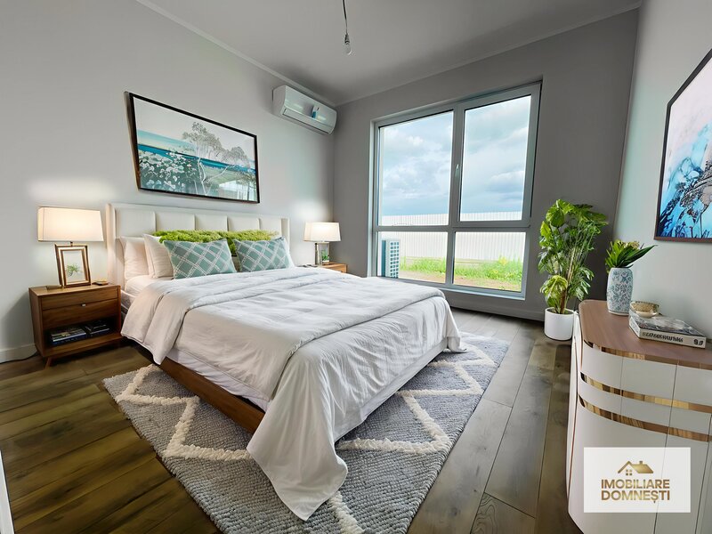 Domnesti Casa Parter curte amenajata 4 camere - str Salciei